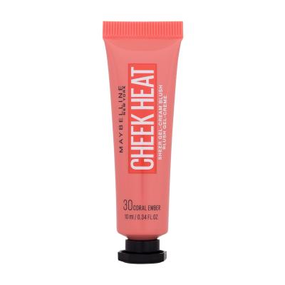 Maybelline Cheek Heat Rouge für Frauen 10 ml Farbton  30 Coral Ember