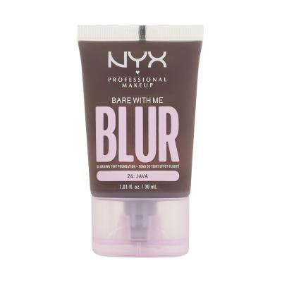 NYX Professional Makeup Bare With Me Blur Tint Foundation Foundation für Frauen 30 ml Farbton  24 Java