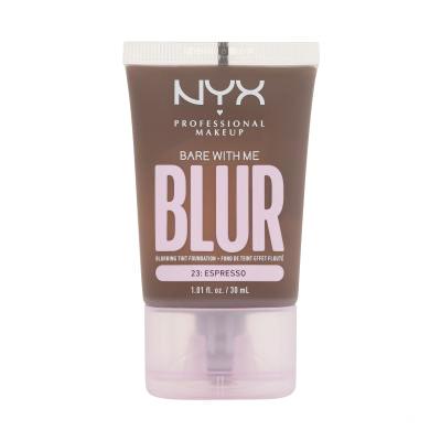 NYX Professional Makeup Bare With Me Blur Tint Foundation Foundation für Frauen 30 ml Farbton  23 Espresso