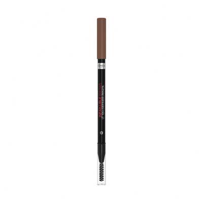 L'Oréal Paris Infaillible Brows 12H Definer Pencil Augenbrauenstift für Frauen 1 g Farbton  5.0 Light Brunette