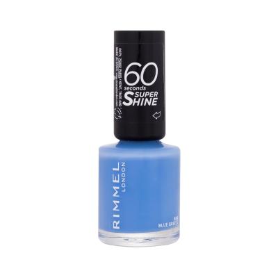 Rimmel London 60 Seconds Super Shine Nagellack für Frauen 8 ml Farbton  856 Blue Breeze