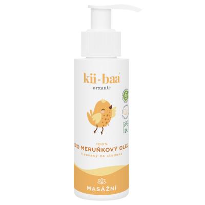 Kii-Baa Organic Baby Bio Apricot Oil Körperöl für Kinder 100 ml