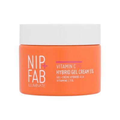 NIP+FAB Illuminate Vitamin C Fix Hybrid Gel Cream 5% Tagescreme für Frauen 50 ml