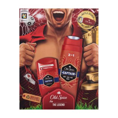 Old Spice Captain Geschenkset Deostick 50 ml + Duschgel 3in1 250 ml + Flaschenöffner