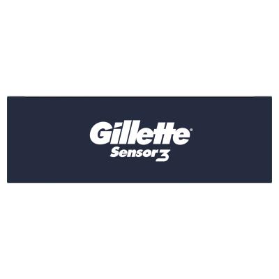 Gillette Sensor3 Sensitive Geschenkset Sensor3 Rasierer 1 St. + Sensor3 Ersatzköpfe 5 St. + Series Shave Gel Soothing Aloe Vera 75 ml