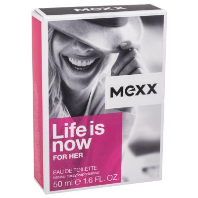 Mexx Life Is Now For Her Eau de Toilette für Frauen 50 ml