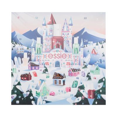 Essie Nail Lacquer Wonderland Advent Calendar Geschenkset Nagellack 7 x 13,5 ml + Nagellack 1 x 10 ml + Nagellack 10 x 5 ml + Nagelüberlack 1 x 13,5 ml + Nagelüberlack 2 x 5 ml + Nagelpflege 1 x 5 ml + Nagelöl 1 x 5 ml + Nagellackentferner 25 ml