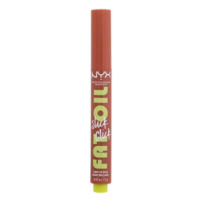 NYX Professional Makeup Fat Oil Slick Click Lippenbalsam für Frauen 2 g Farbton  06 Hits Different