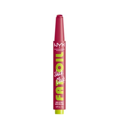 NYX Professional Makeup Fat Oil Slick Click Lippenbalsam für Frauen 2 g Farbton  10 Double Tap