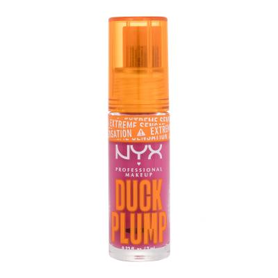 NYX Professional Makeup Duck Plump Lipgloss für Frauen 7 ml Farbton  12 Bubblegum Bae