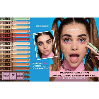 NYX Professional Makeup Pro Fix Stick Correcting Concealer Concealer für Frauen 1,6 g Farbton  0.6 Brick Red