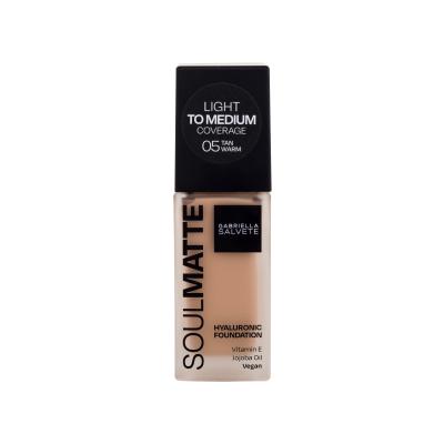 Gabriella Salvete Soulmatte Hyaluronic Foundation Foundation für Frauen 30 ml Farbton  05 Warm Tan