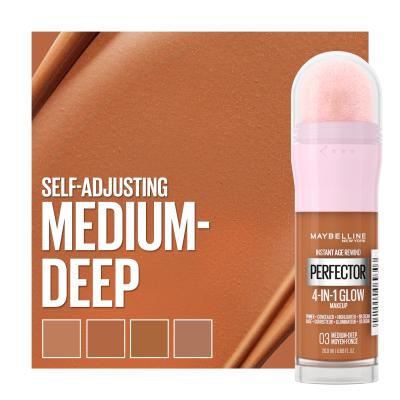 Maybelline Instant Anti-Age Perfector 4-In-1 Glow Foundation für Frauen 20 ml Farbton  03 Medium Deep