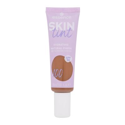 Essence Skin Tint Hydrating Natural Finish SPF30 Foundation für Frauen 30 ml Farbton  100