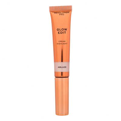 Revolution Pro Glow Edit Cream Highlighter Highlighter für Frauen 15 ml Farbton  Ablaze
