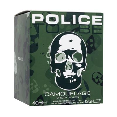 Police To Be Camouflage Eau de Toilette für Herren 40 ml