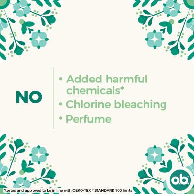 o.b. Organic Super Tampon für Frauen Set