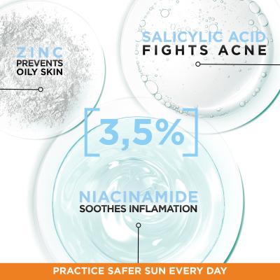 Garnier Ambre Solaire Super UV Niacinamide SPF50+ Sonnenschutz fürs Gesicht 40 ml