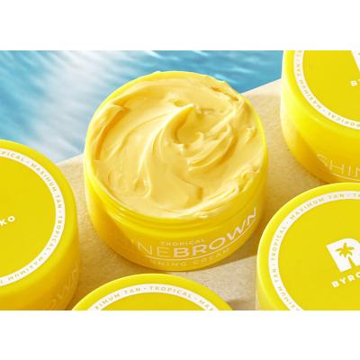 Byrokko Shine Brown Tropical Tanning Cream Sonnenschutz für Frauen 190 ml