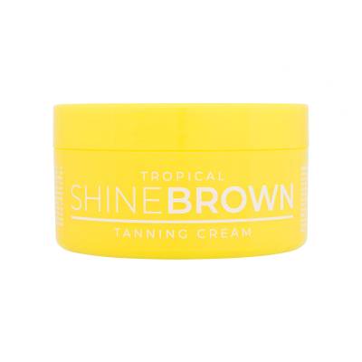 Byrokko Shine Brown Tropical Tanning Cream Sonnenschutz für Frauen 190 ml