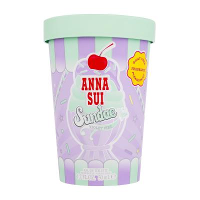 Anna Sui Sundae Violet Vibe Eau de Toilette für Frauen 50 ml