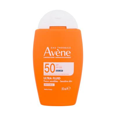 Avene Sun Ultra Fluid Invisible SPF50 Sonnenschutz fürs Gesicht 50 ml