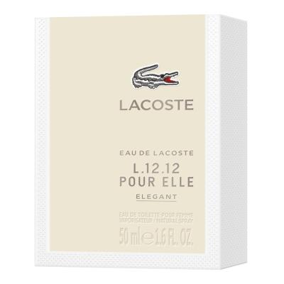 Lacoste Eau de Lacoste L.12.12 Elegant Eau de Toilette für Frauen 50 ml