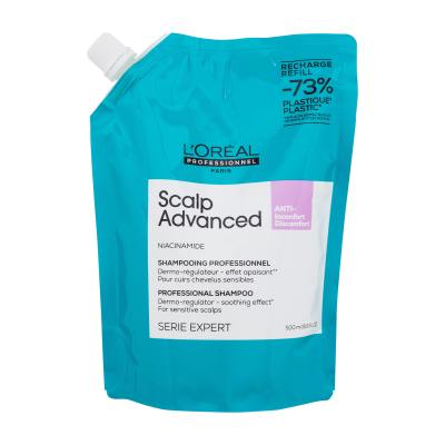 L'Oréal Professionnel Scalp Advanced Anti-Discomfort Professional Shampoo Shampoo für Frauen Nachfüllung 500 ml
