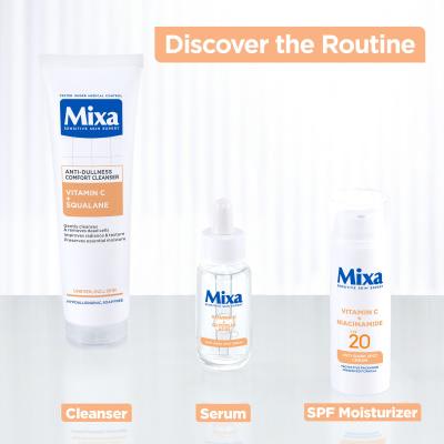 Mixa Vitamin C+ Squalane Anti-Dullness Comfort Cleanser Reinigungsgel 150 ml