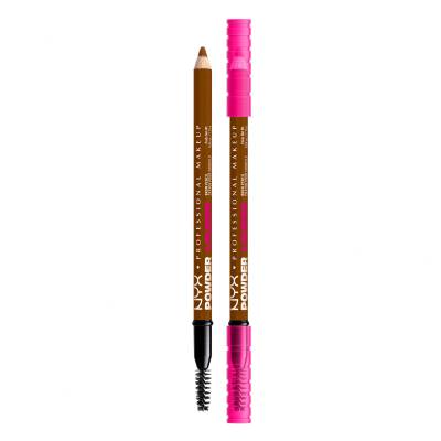 NYX Professional Makeup Powder Louder Brow Pencil Augenbrauenstift für Frauen 1,15 g Farbton  03 Auburn