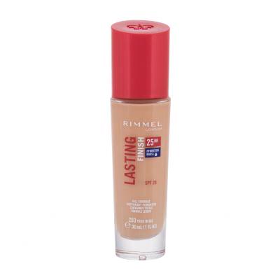 Rimmel London Lasting Finish 25H SPF20 Foundation für Frauen 30 ml Farbton  203 True Beige