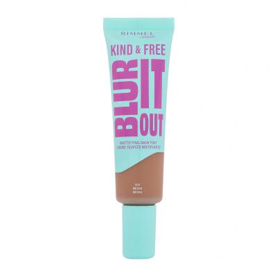 Rimmel London Kind & Free Blur It Out Mattifying Skin Tint Foundation für Frauen 30 ml Farbton  503 Mocha