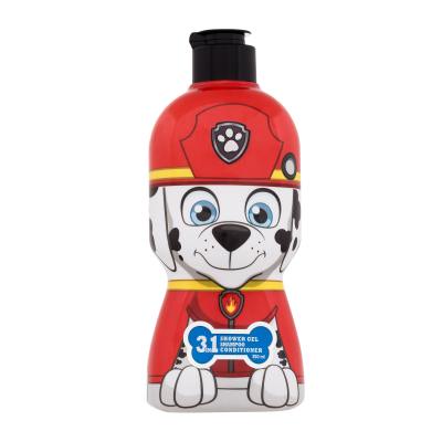 Nickelodeon Paw Patrol Marshall 3in1 Shower Gel, Shampoo & Conditioner Duschgel für Kinder 350 ml