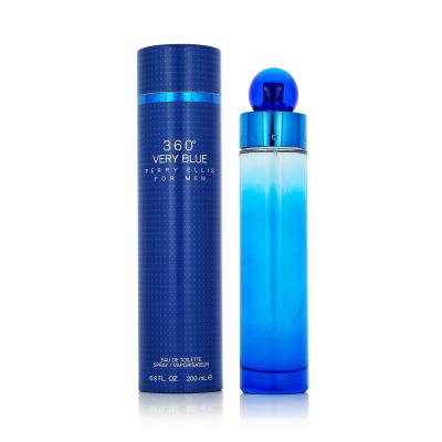 Perry Ellis 360° Very Blue for Men Eau de Toilette für Herren 200 ml
