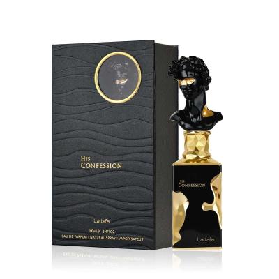 Lattafa His Confession Eau de Parfum für Herren 100 ml