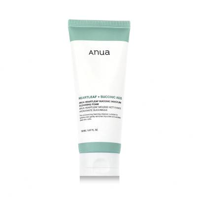 Anua Heartleaf Succinic Moisture Cleansing Foam Reinigungsschaum 150 ml