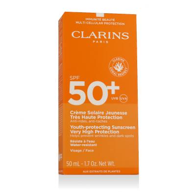 Clarins Sun Care Youth-Protecting Face Sunscreen SPF50+ Sonnenschutz fürs Gesicht für Frauen 50 ml