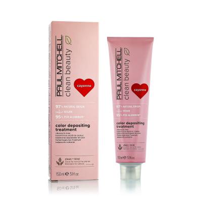 Paul Mitchell Clean Beauty Color Protect Color Depositing Treatment Haarmaske für Frauen 150 ml Farbton  Cayenne