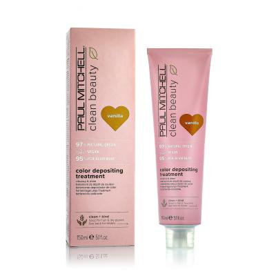 Paul Mitchell Clean Beauty Color Protect Color Depositing Treatment Haarmaske für Frauen 150 ml Farbton  Vanilla