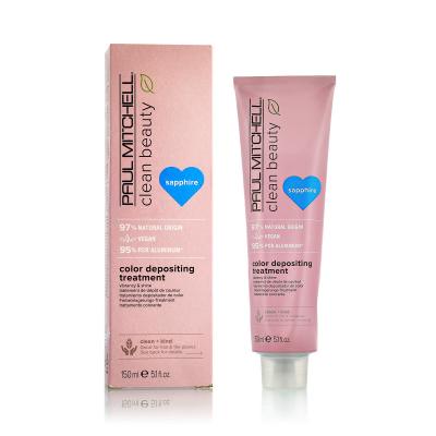 Paul Mitchell Clean Beauty Color Protect Color Depositing Treatment Haarmaske für Frauen 150 ml Farbton  Sapphire