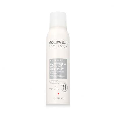 Goldwell Style Sign Hairspray Compressed Working Hairspray Haarspray für Frauen 150 ml