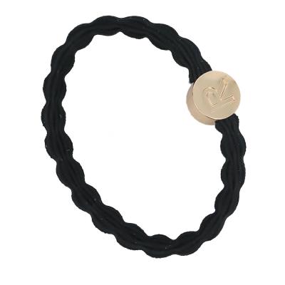 By Eloise London Letter Charms Gold Haargummi 1 St. Farbton  R Black