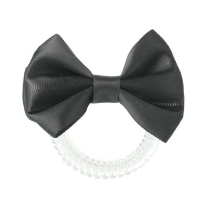 Invisibobble Bowtique Spiral Hair Ring Haargummi für Frauen 1 St. Farbton  True Black