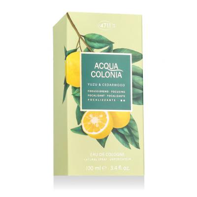 4711 Acqua Colonia Yuzu &amp; Cedarwood Eau de Cologne 100 ml