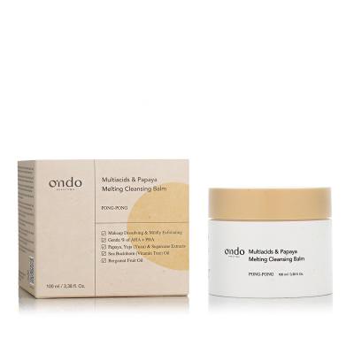 Ondo Beauty 36.5 PONG-PONG Multiacids &amp; Papaya Melting Cleansing Balm Reinigungscreme 100 ml