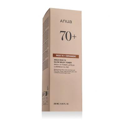 Anua Rice + Ceramide 70% Glow Milky Toner Gesichtswasser und Spray 250 ml