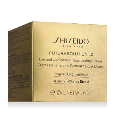 Shiseido Future Solution LX Eye And Lip Contour Regenerating Cream Augencreme für Frauen 17 ml