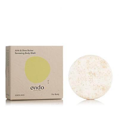 Ondo Beauty 36.5 SOON-SOO AHA &amp; Shea Butter Renewing Body Wash Seife 70 g