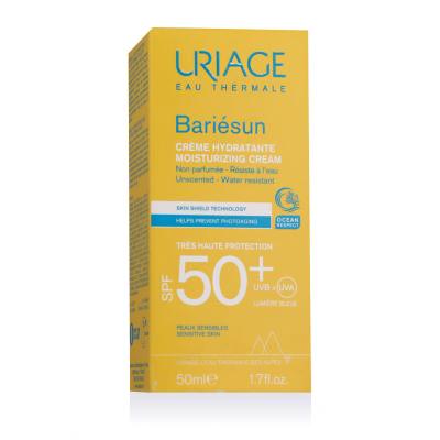 Uriage Bariésun Moisturizing Cream Unscented SPF50+ Sonnenschutz fürs Gesicht 50 ml