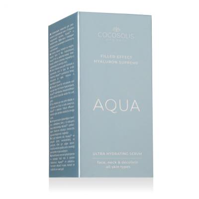 COCOSOLIS AQUA Filler-Effect Hyaluron Supreme Gesichtsserum für Frauen 50 ml